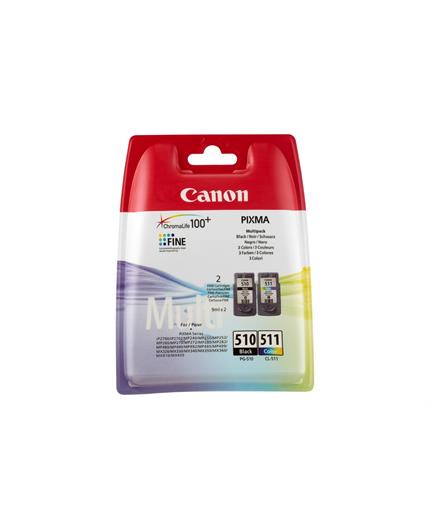 114452 Canon  Blekk CANON PG-510/CL511  Twinpack (2) 